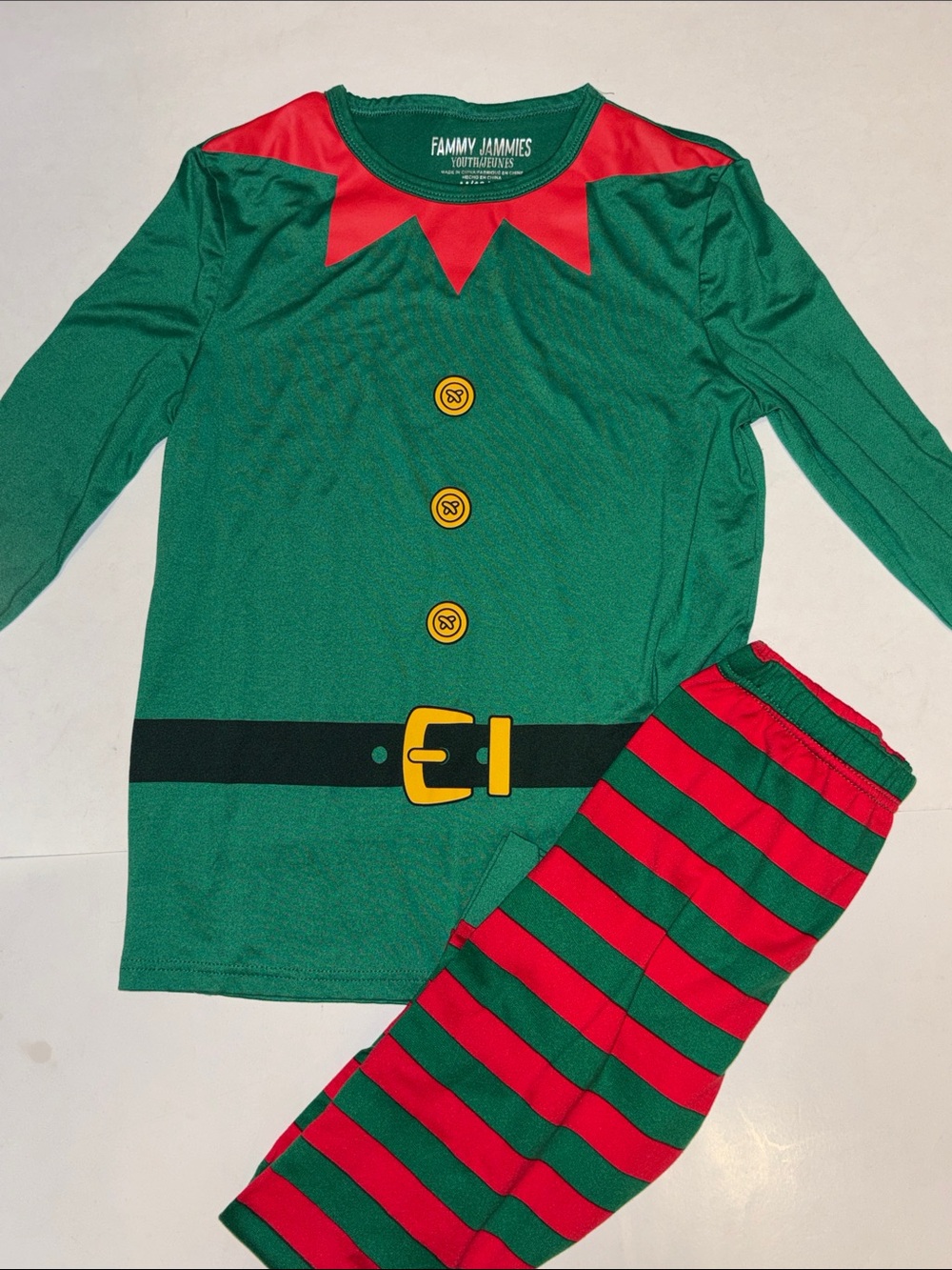 Fammy Jammies Elf Pajama Set